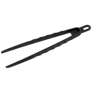 Fackelmann kliešte na steaky, 29 cm, z čierneho plastu. Grilovacie náčinie.