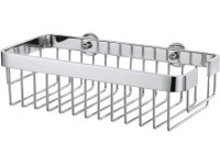 tesa Košík do sprchy Aluxx stredný, chróm, 87 x 300 x 147 mm