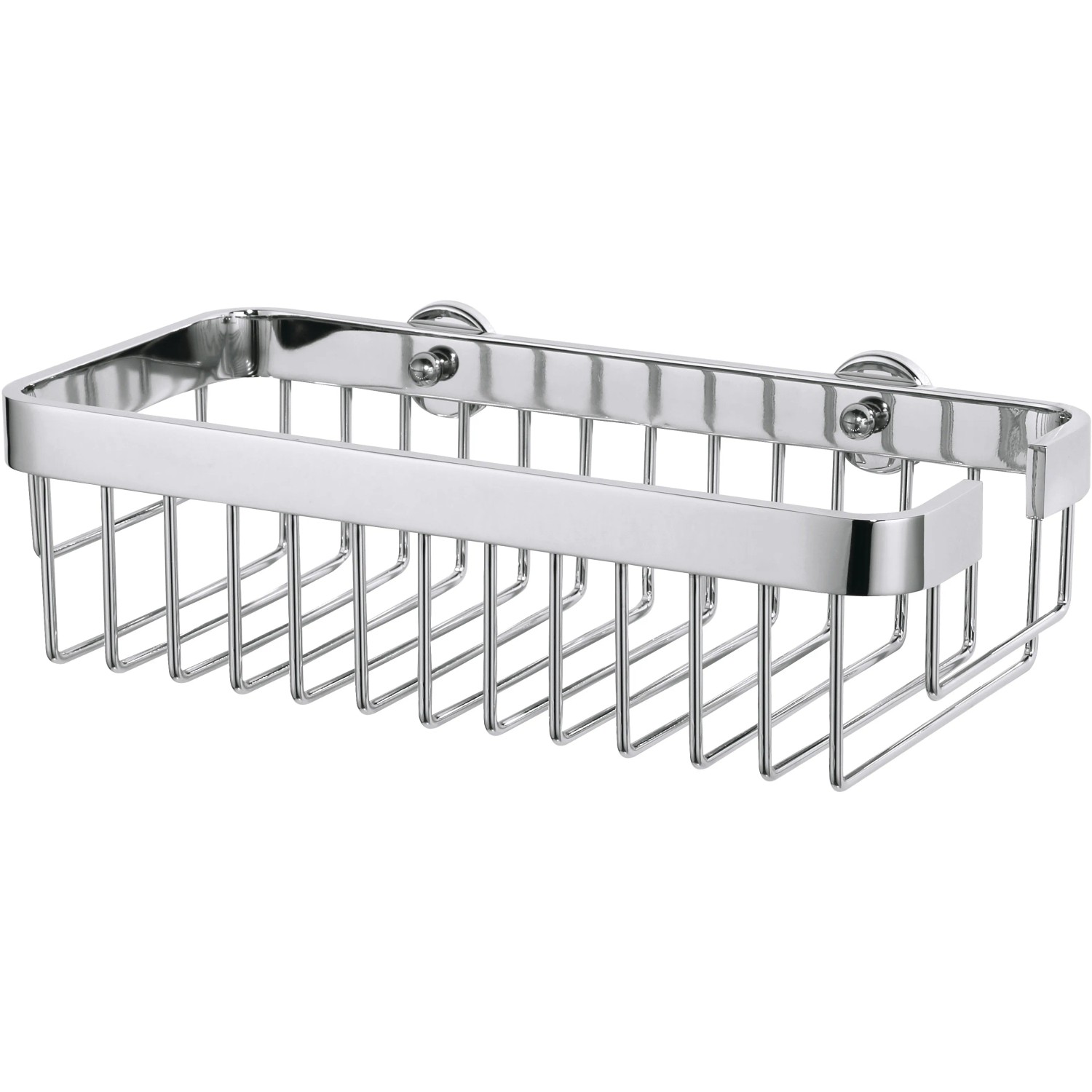 E-shop tesa Košík do sprchy Aluxx stredný, chróm, 87 x 300 x 147 mm