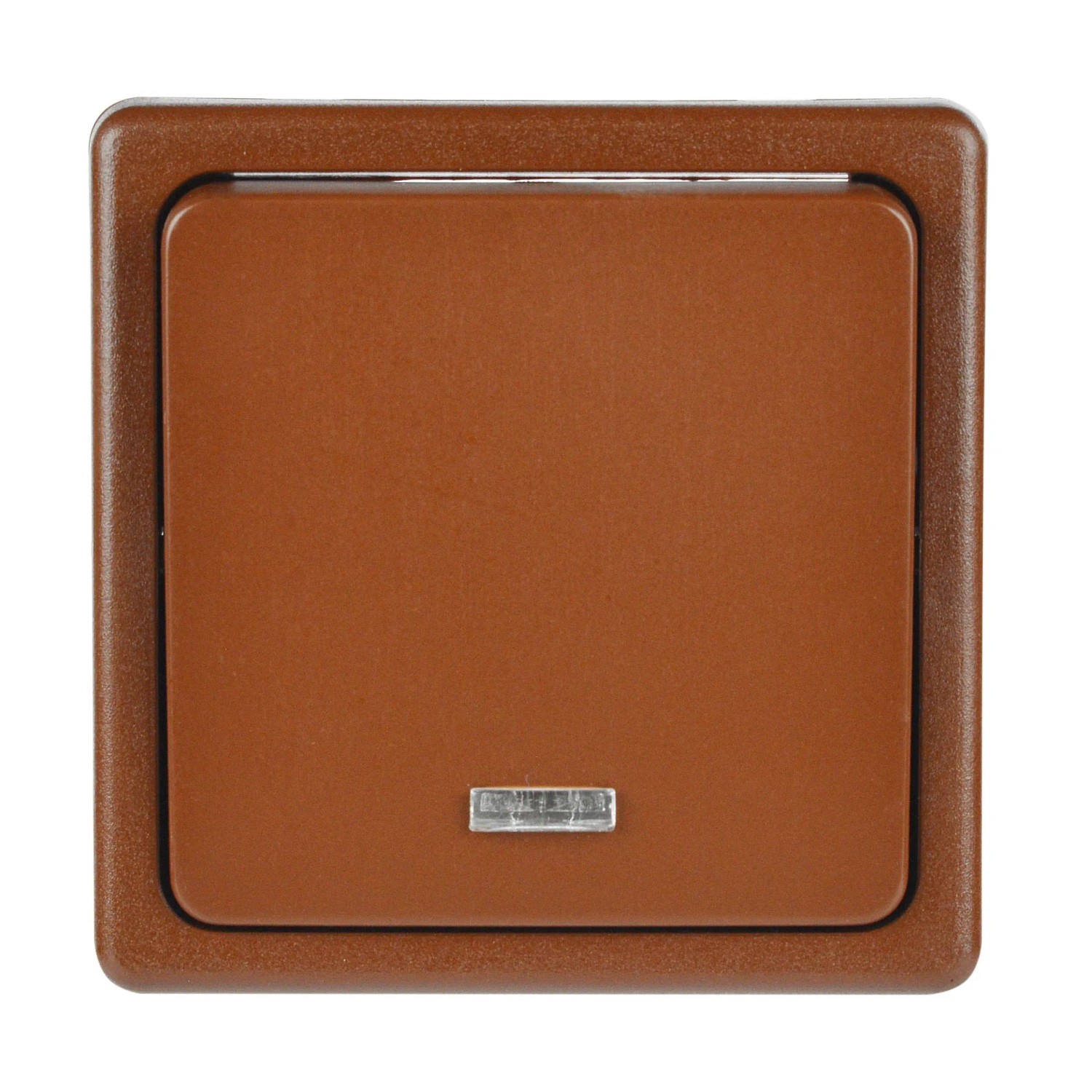 E-shop SEZ Jednopól. spínač so signalizáciou Standard DS S 1101-1 HP škoric. 28x82x82mm