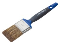 LUX-TOOLS plochý štetec na lazúry s rukoväťou Softgrip 50 mm