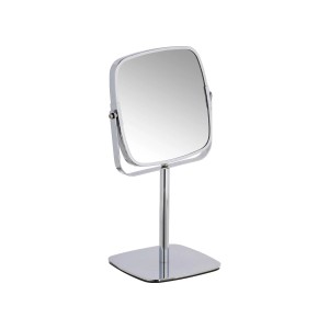 Wenko Kozmetické zrkadlo Model K, štvorcové, chrómované, s 5x zväčšením.