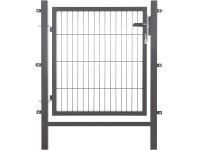 Floraworld Jednokrídlová brána Easy antracitová 100 cm x 100 cm