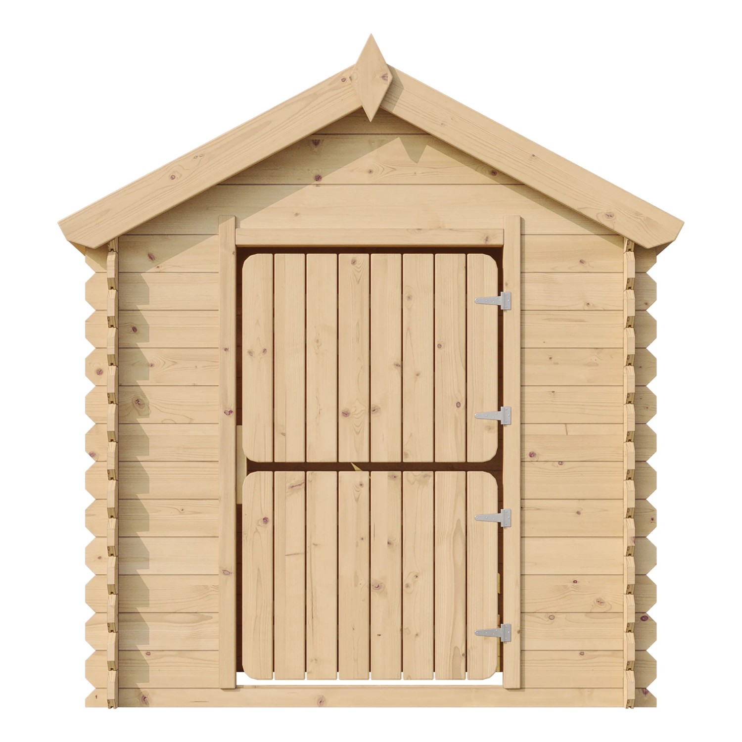 E-shop Timbela Drevený domček pre deti M516-1 bez podlahy, 94 x 118 cm
