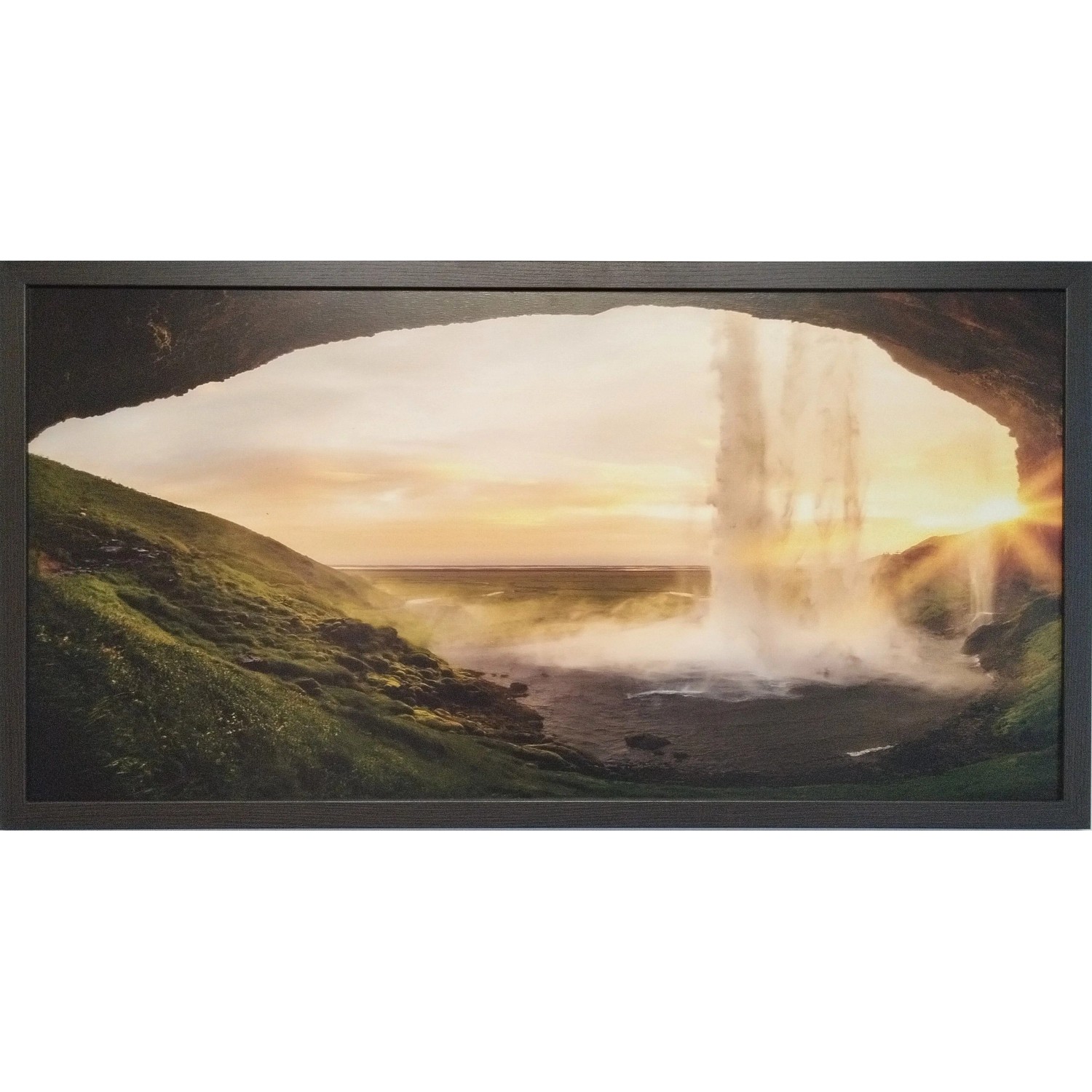 E-shop Bondecor Zarámovaný obraz More 50 x 100 cm