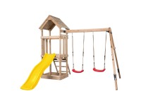 Swing King Hracia veža Noa, žltá, 234 x 265 x 280 cm