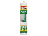 SOUDAL Akrylový tmel čierny 280 ml