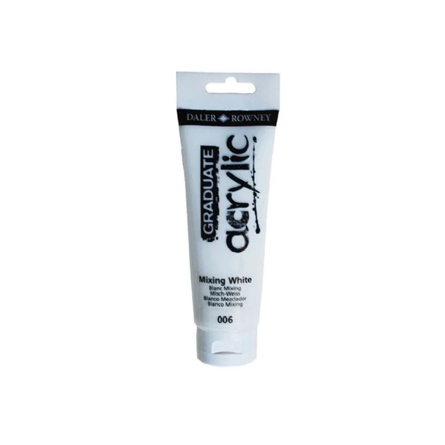 E-shop Daler Rowney Akrylová farba GRADUATE mix biela, 120 ml