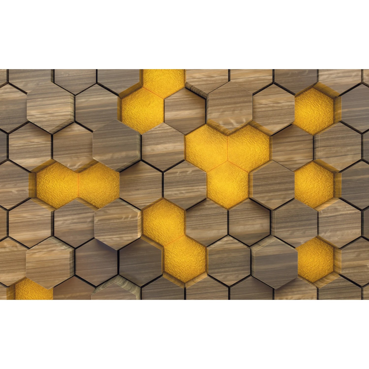 E-shop Komar Vliesová fototapeta Woodcomb Olive 400 x 250 cm