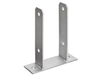 Kotviaca pätka tvar U na naskrutkovanie 200 mm x 71 mm x 60 mm ušľachtilá oceľ Kotviaca pätka tvar U na naskrutkovanie 200 mm x 71 mm x 60 mm ušľachtilá oceľ