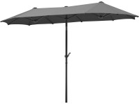Schneider Schirme Balkónový slnečník Salerno, antracitová, 150 x 300 cm Schneider Schirme Balkónový slnečník Salerno, antracitová, 150 x 300 cm
