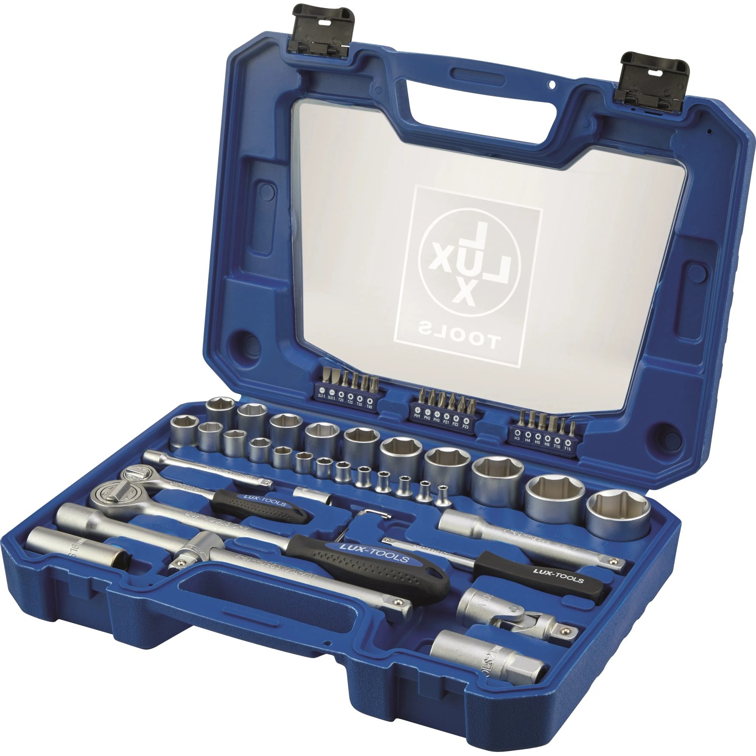 E-shop LUX-TOOLS Gola súprava nástrčných kľúčov Classic CrV oceľ 55dielna