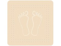 Kleine Wolke Protišmyková podložka do sprchy Foot pieskovo béžová 55 x 55 cm Kleine Wolke Protišmyková podložka do sprchy Foot pieskovo béžová 55 x 55 cm