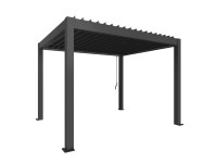 Biohort Pergola 3 x 3,5 tmavo sivá 312 x 367,5 cm