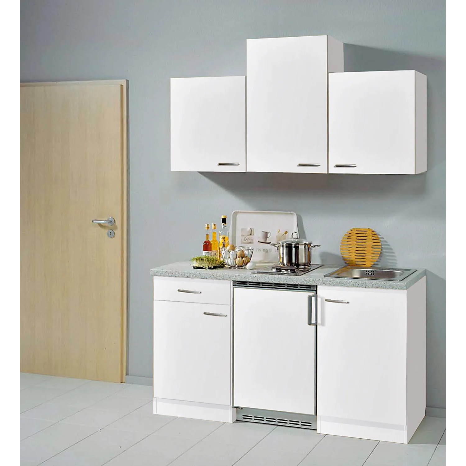 E-shop Flex-Well Kuchyňa Wito 150 cm/typ 2 - chladnička/varná doska