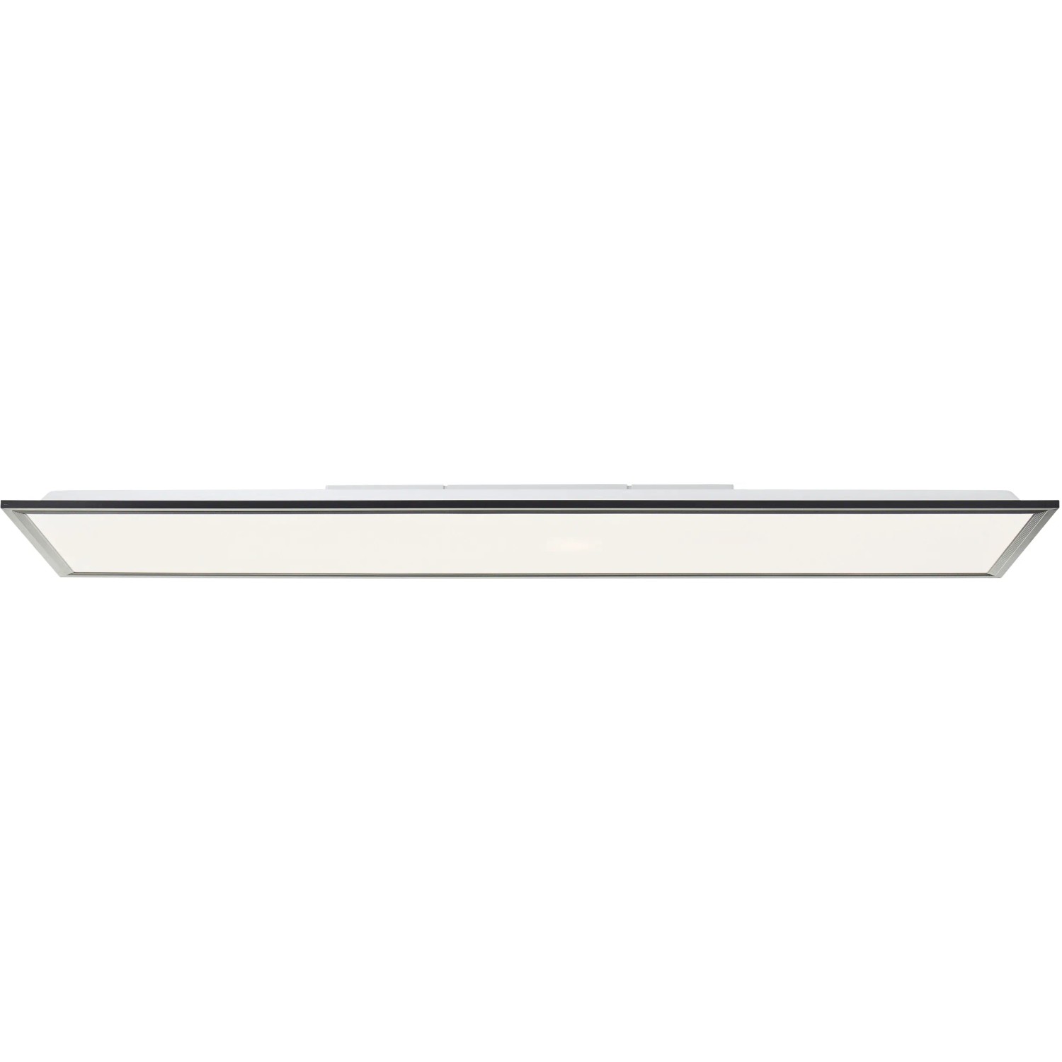 E-shop Brilliant Stropné LED svietidlo Briston, 24W, 2700lm, 4000K, čierna, 100 x 25 cm