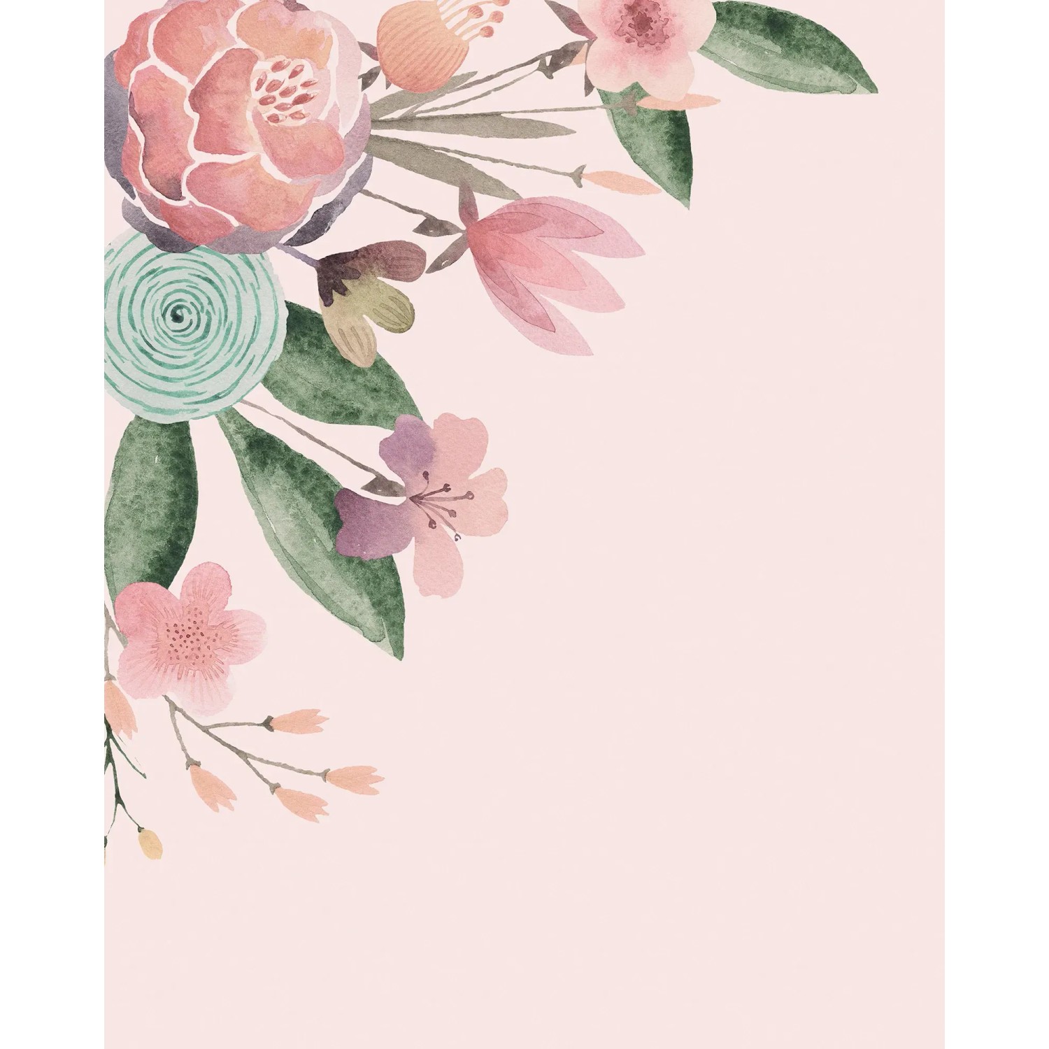 E-shop Komar Vliesová fototapeta Fleur Bisou 200 x 250 cm
