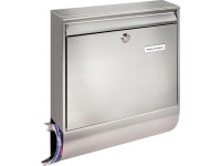 Burg Wächter Súprava poštových schránok z ušľachtilej ocele Borkum 38770