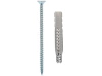 Fischer Univerzálna hmoždinka UX 6 x 50 S K NV so skrutkami, 10 ks