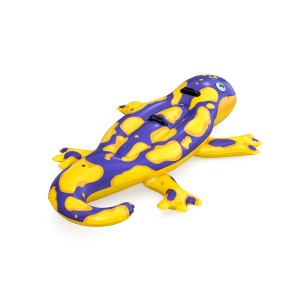 Bestway Nafukovacie zviera Splashing Salamander, žlto-fialové, 3+, 191x119 cm.