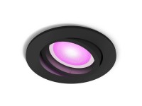 Philips Hue Vstavané svietidlo White&Color Ambiance Centura 400lm čierna