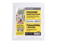 Kittfort Pochôdzna zakrývacia fólia 4 x 5 m, 20 m2