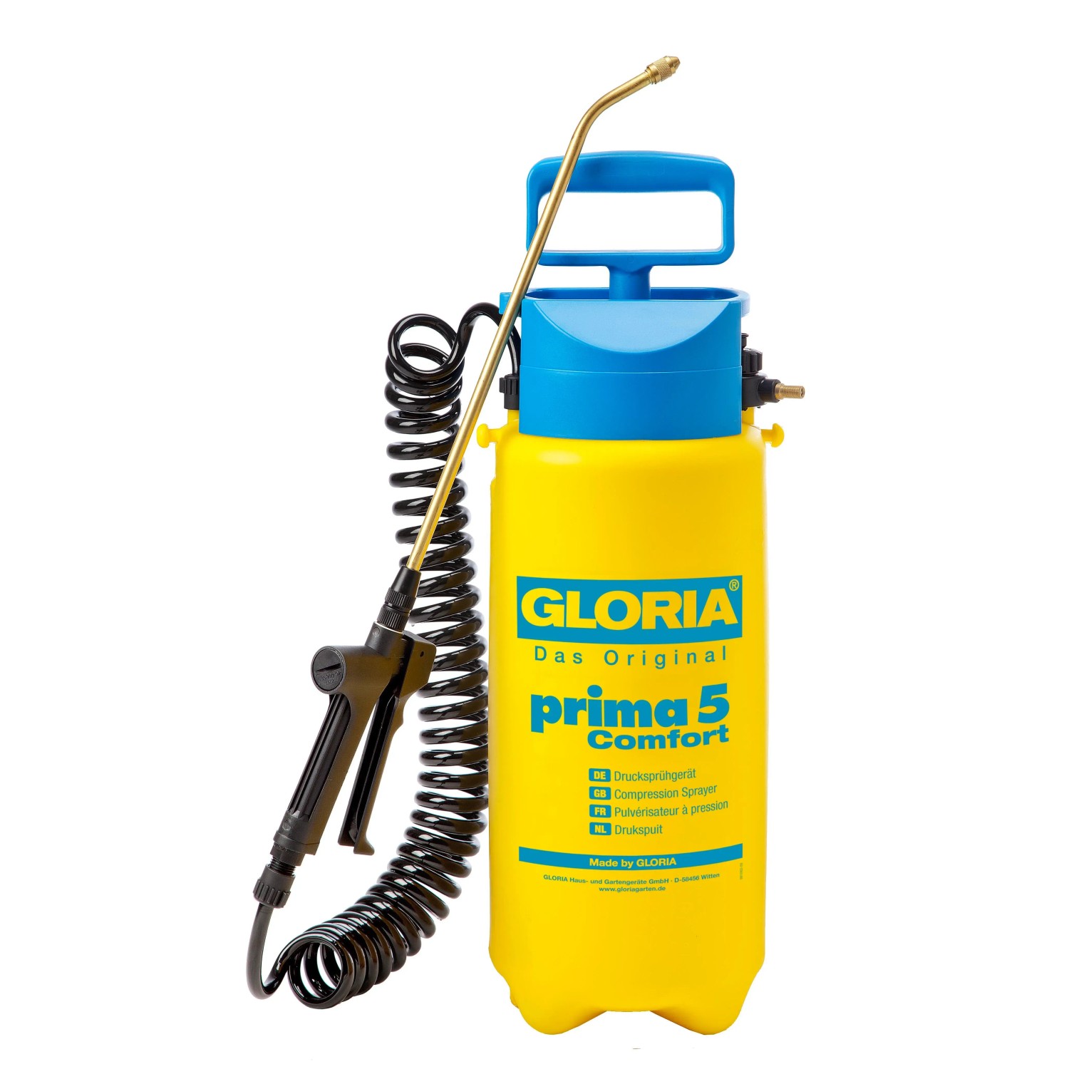 E-shop Gloria Tlakový postrekovač Prima 5 Comfort, 3 bar, 5 l