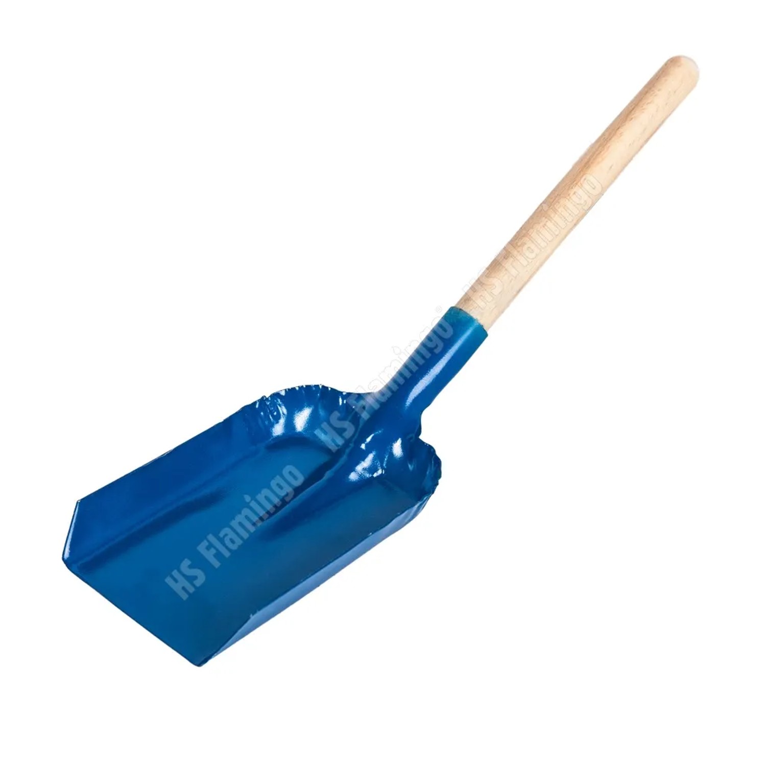 E-shop PARKANEX Krbová kovová lopatka s drevenou násadou, 51 cm