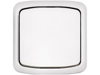 ABB Striedavý/schodiskový spínač TANGO 3558A-W06340 B, biely, 48 x 150 x 110 mm