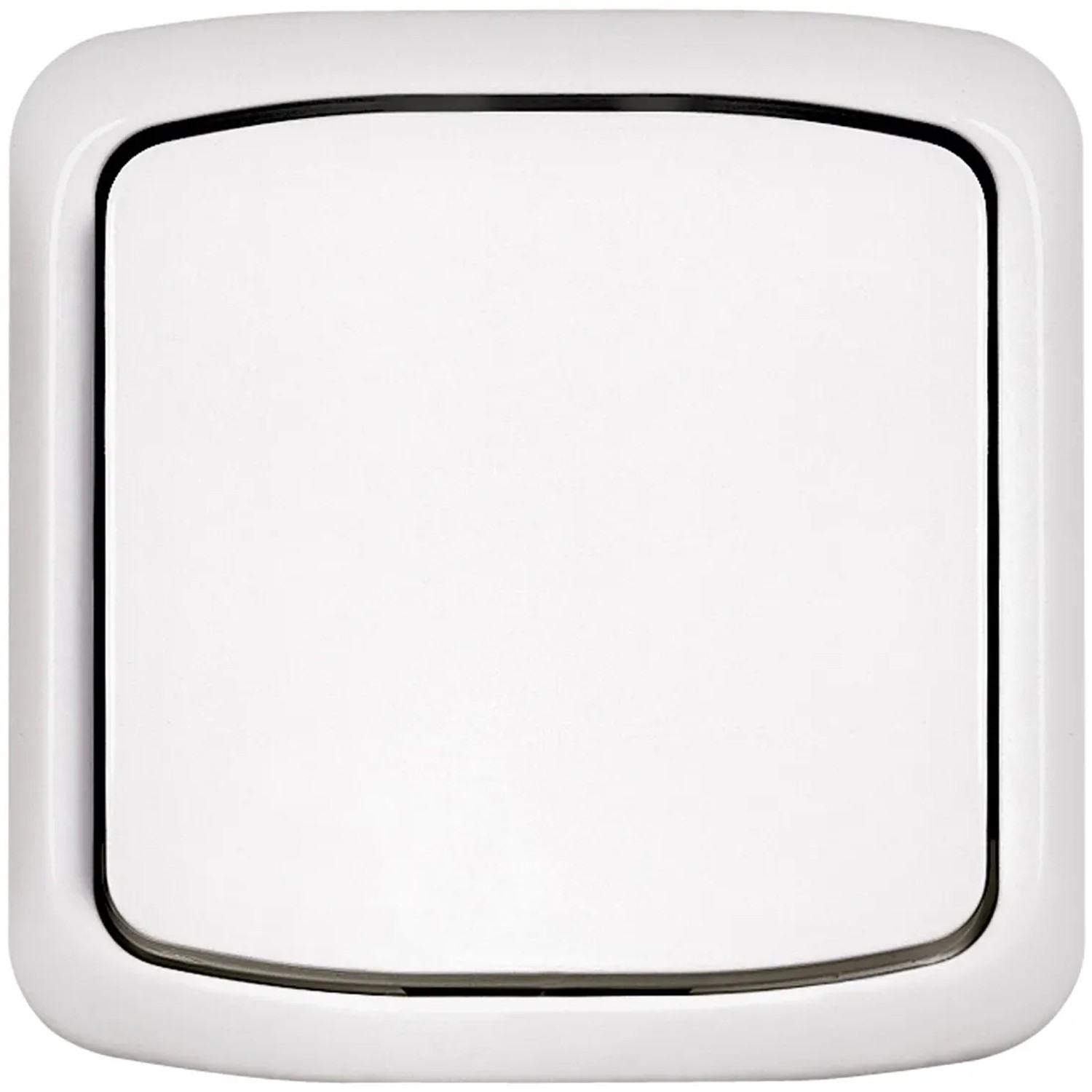 E-shop ABB Striedavý/schodiskový spínač TANGO 3558A-W06340 B, biely, 48 x 150 x 110 mm
