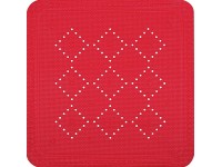 Spirella Podložka do sprchy Alaska 55 cm x 55 cm červená Spirella Podložka do sprchy Alaska 55 cm x 55 cm červená