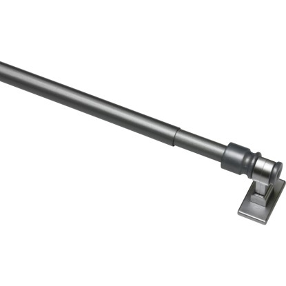 Gardinia Kaviarenská tyč California pr. 12 mm, strieborná matná 135-225 cm