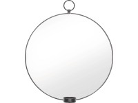 Svietnik na čajové sviečky na stenu Midnight Mystery kov