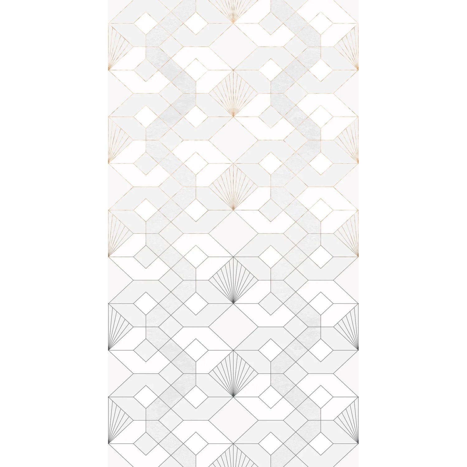 E-shop Komar Vliesová fototapeta Coquilles Blanches 150 x 280 cm