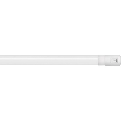Biele LED podlinkové svietidlo Ledvance TubeKit, 120 cm, s vypínačom pre studené biele svetlo.