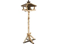 Krmítko pre vtáky breza/pínia s kôlom model C Krmítko pre vtáky breza/pínia s kôlom model C