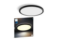 Philips Hue Stropné svietidlo WA LED Tento, 2200-6500K, čierna, pr. 54,2 cm