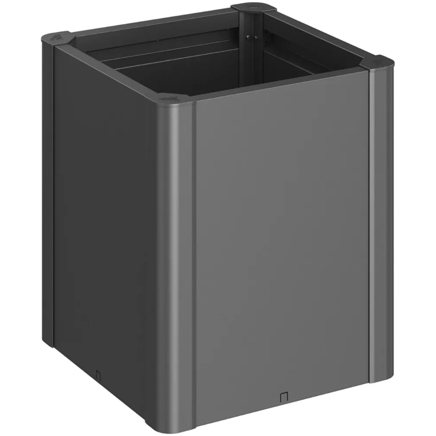 E-shop Biohort Vyvýšený záhon Belvedere Midi 50 tmavo sivý, 53 x 53 x 61 cm
