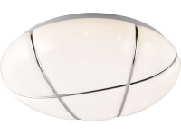 REALITY LED stropné svietidlo TIBOR biele 10 W, 1200 lm, 4000 K, pr. 28 x 7 cm