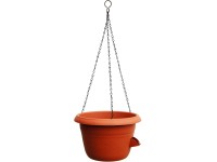 Plastia Žardina so závesom samozavlažovacia Siesta terakota priemer 25 cm