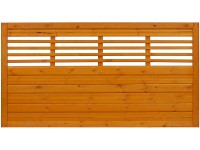 Prvok protipohľadového plota Nicea, píniová farba, 90 cm x 180 cm