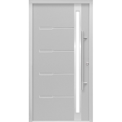 SPLENDOOR Vchodové dvere ThermoSpace NEAPEL PRIME sivá 100 P