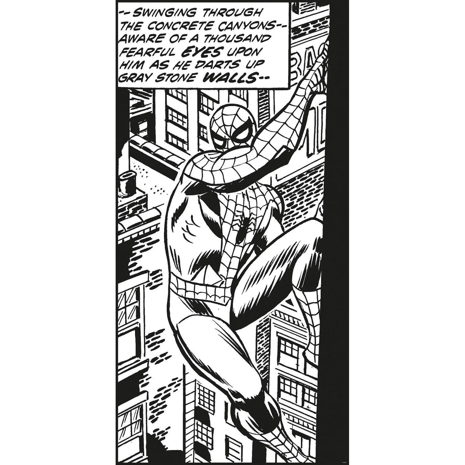 E-shop Komar Vliesová fototapeta Spider-Man Classic Climb 100 x 200 cm