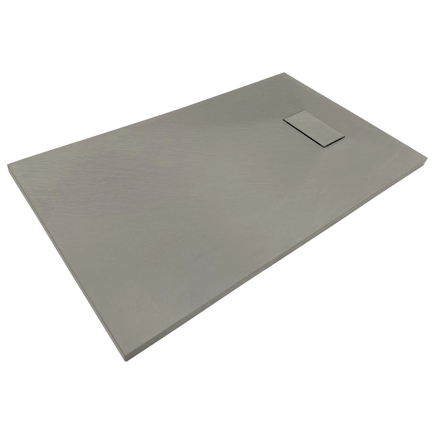 E-shop Sanotechnik Rezateľná sprchová vanička SMC sivá 120 x 90 x 2,6 cm