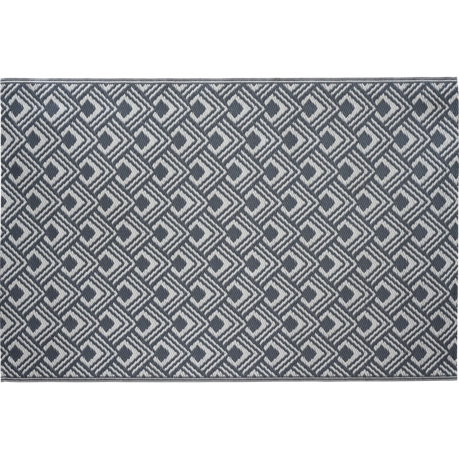 E-shop OBI Vonkajší koberec antracitovo-sivý diamantový vzor 180 x 120 cm