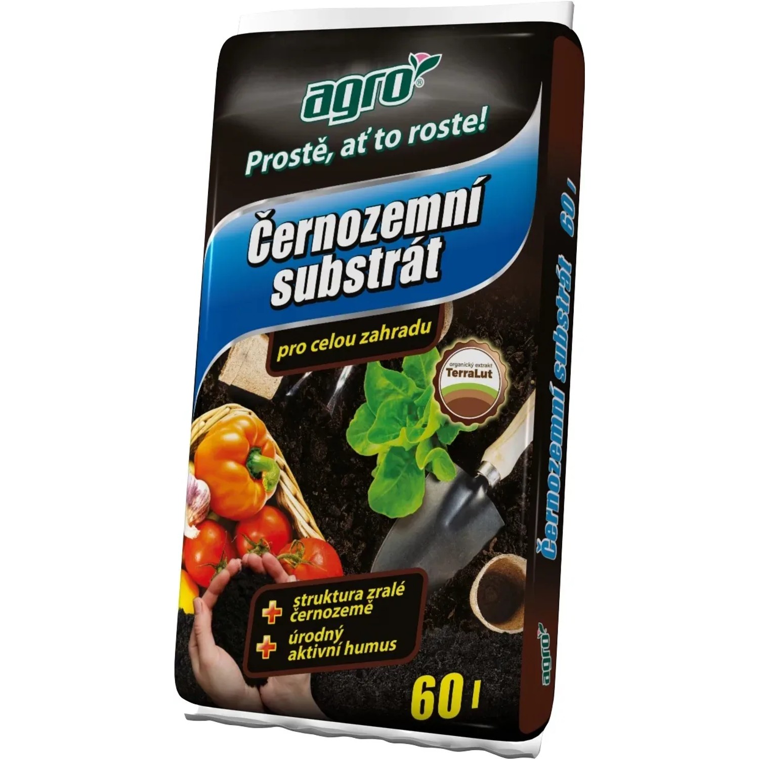 E-shop AGRO Čiernozemný substrát pre celú záhradu 60 l