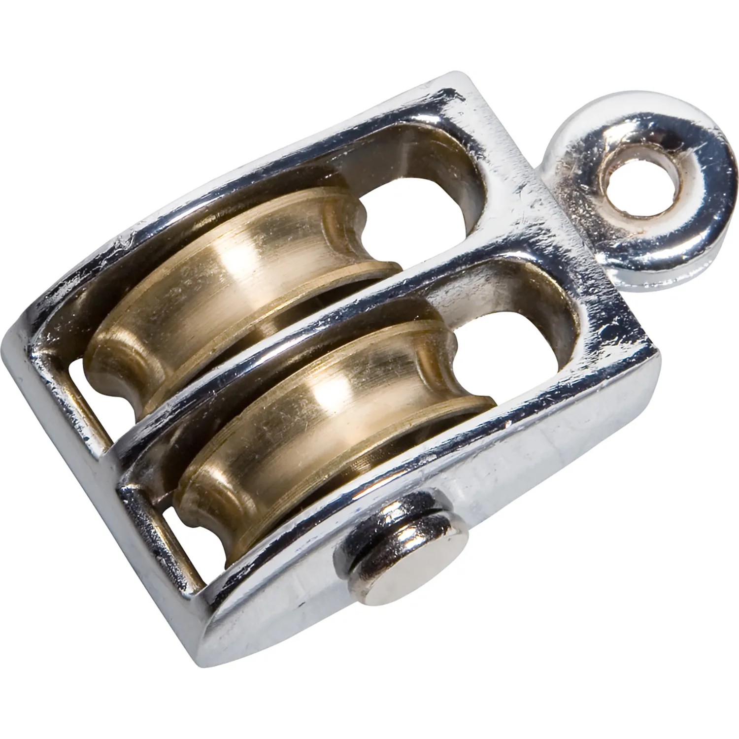 E-shop LUX-TOOLS Bloková lanová kladka dvojitá, pozinkovaná, 23 mm