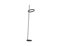 Just Light Stojacia LED lampa Ritus, 21W, 2200lm, čierna, 159,5 cm