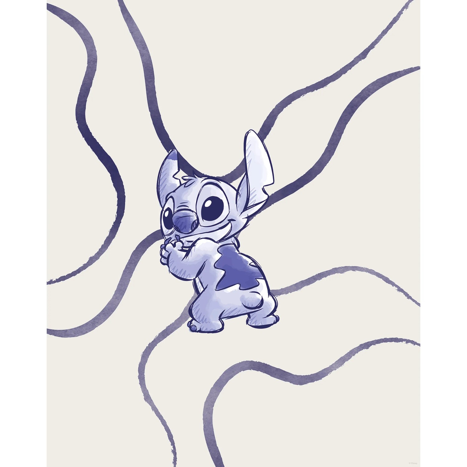 E-shop Komar Plagát Disney Lilo and Stitch Brave and Wild 40 x 50 cm