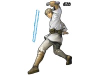 Komar Samolepiaca vliesová fototapeta Star Wars XXL Luke Skywalker 127 x 200 cm